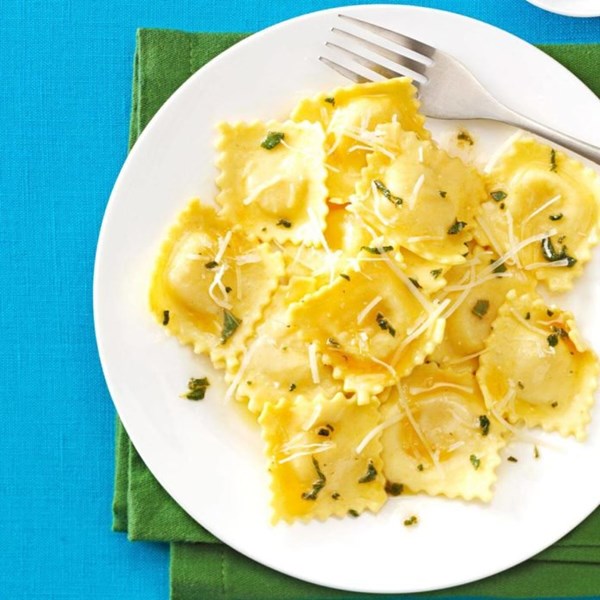 Sage & browned butter ravioli