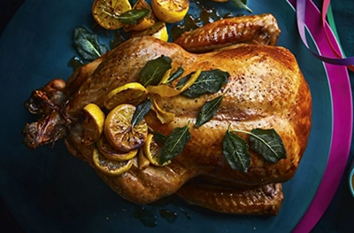 Sage & lemon braised turkey