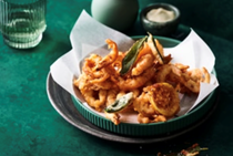 Sage and anchovy fritto misto