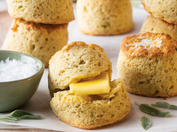 Sage browned butter biscuits