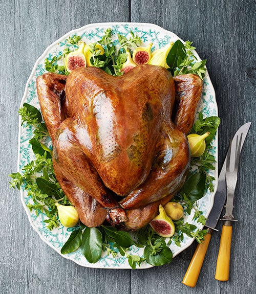 Sage butter-roasted turkey