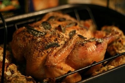 Sage roasted chicken