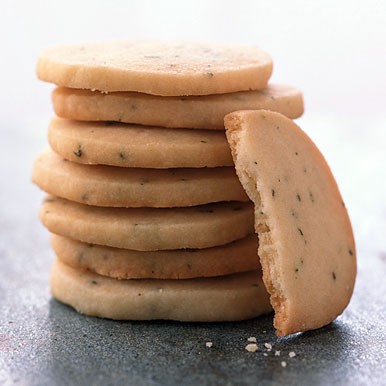 Sage-scented shortbread