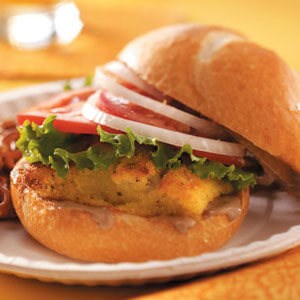 Sailor sandwiches with Caesar mayo
