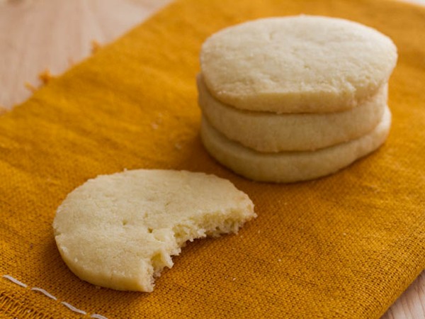 Saint Agur blue cheese sablés