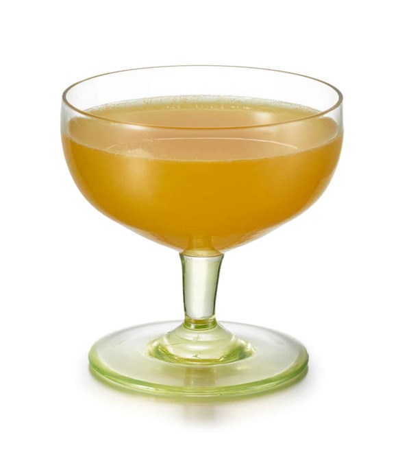 Sake and smoked clementine