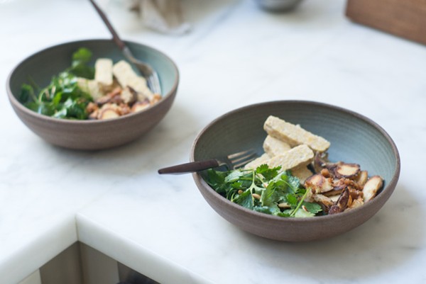 Sake mushrooms