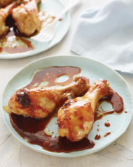 Sake sticky drumsticks