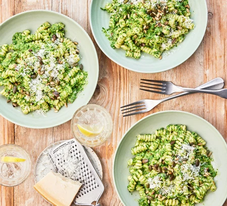 Salad bag pasta