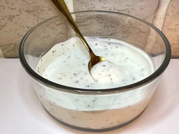 Salad dressing with Greek yogurt