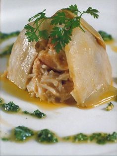 Salad of Cornish crab with globe artichoke