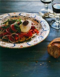 Salad of grilled vegetables provençale