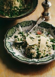 Salad of rice & green peas (Insalata 'risi e bisi')