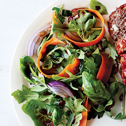 Salad with balsamic vinaigrette