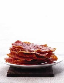 Salami crisps