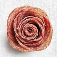 Salami roses