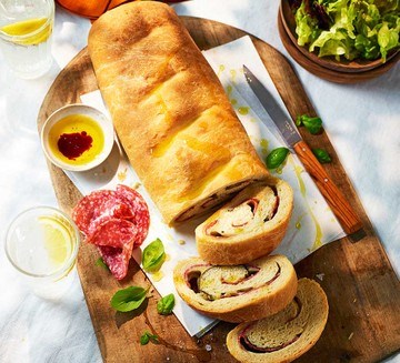 Salami Stromboli