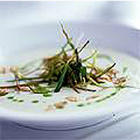 Salmon and potato chowder