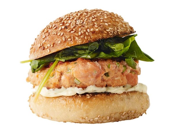 Salmon burgers