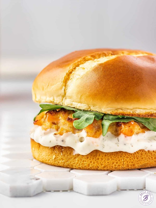 Salmon burgers