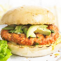 Salmon burgers