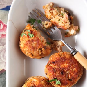 Salmon croquettes