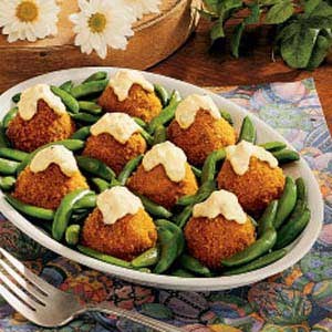 Salmon croquettes 
