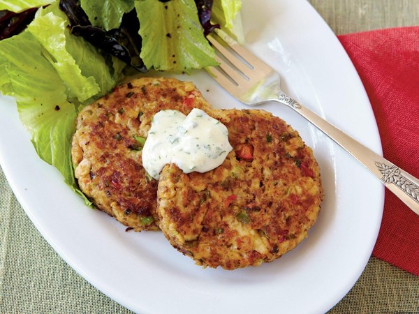Salmon croquettes