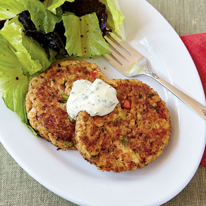 Salmon croquettes