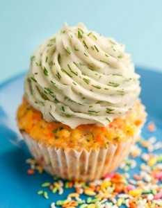Salmon cupcakes
