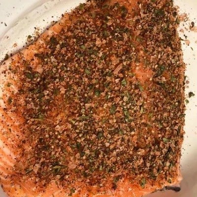 Salmon dry rub