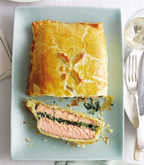 Salmon en croûte 