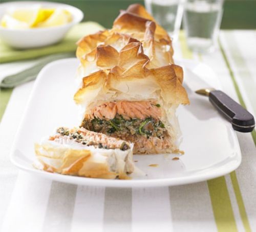 Salmon en croûte 