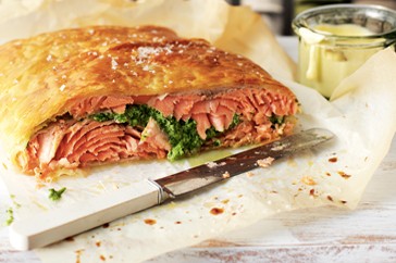 Salmon en croute