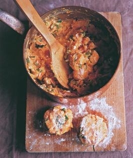 Salmon fishcakes