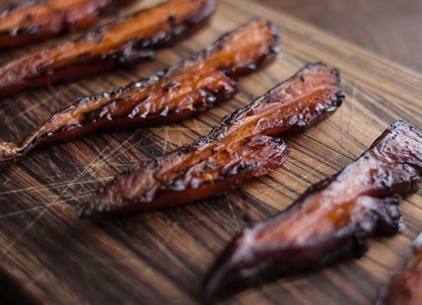 Salmon jerky