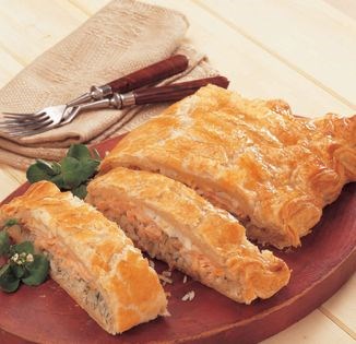 Salmon kulebyaka