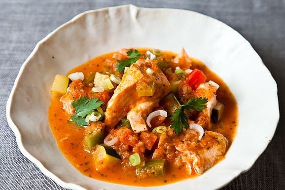 Salmon moqueca [Jestei]