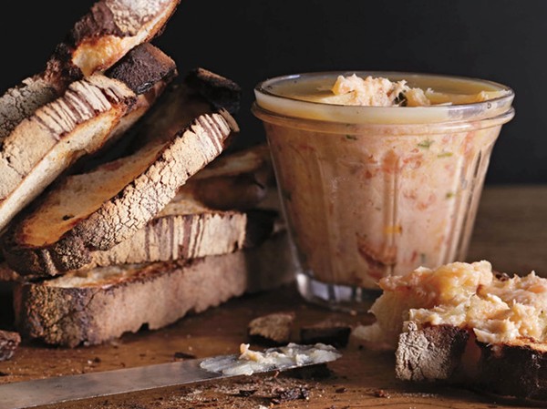 Salmon rillettes with horseradish from 'Buvette: The Pleasure of Good Food' (Cook the Book)