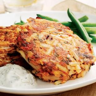 Salmon rösti