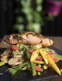 Salmon salad