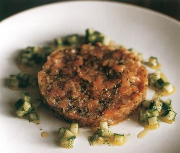 Salmon tartare
