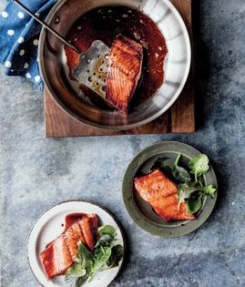 Salmon teriyaki (Sake no teriyaki)