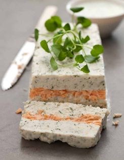 Salmon terrine