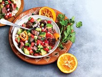 Salpicón tacos