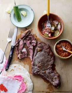 Salsa borracha ribs