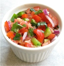 Salsa cruda