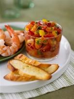 Salsa Italiana--cherry tomatoes, roasted garlic, and basil