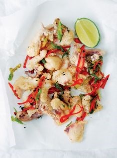 Salt & sansho pepper squid