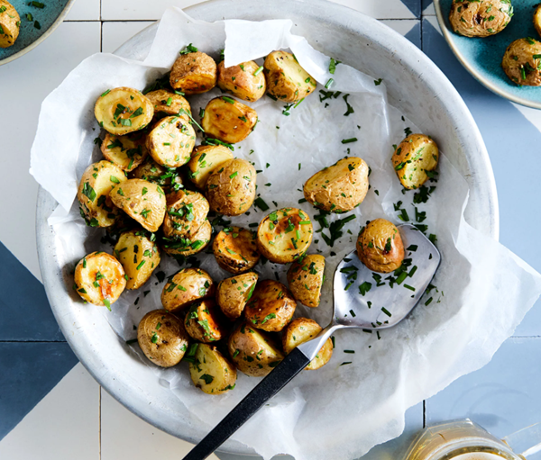 Salt & vinegar roasted potatoes
